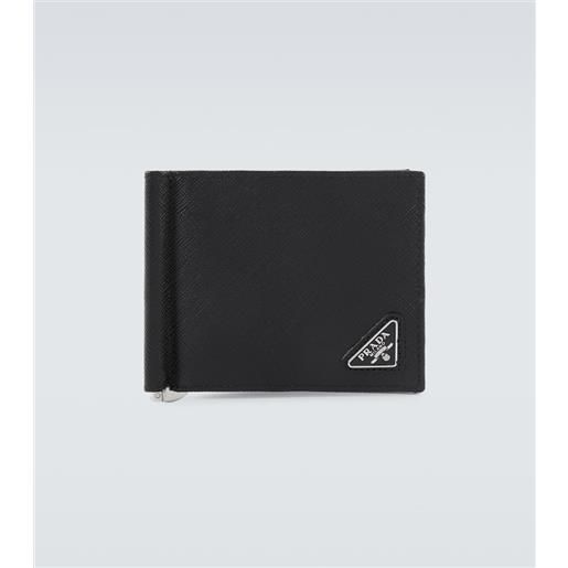 Prada portafoglio con clip