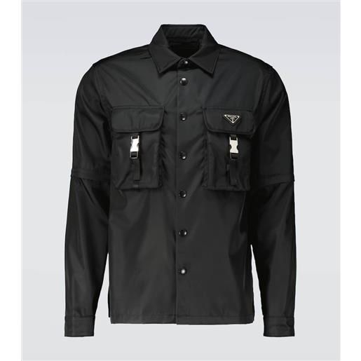 Prada giacca in re-nylon