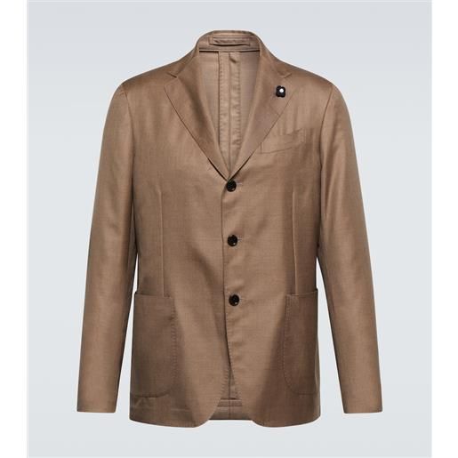 Lardini blazer in cashmere e seta