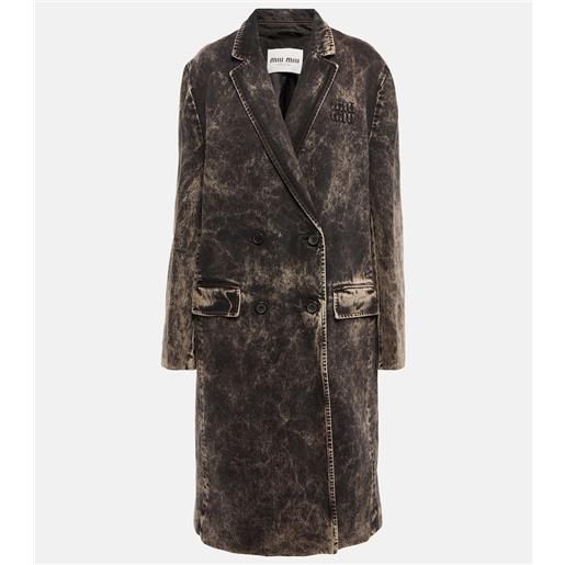 Miu Miu soprabito di jeans