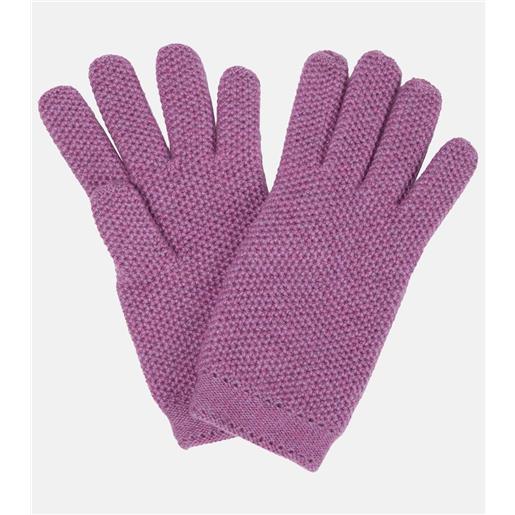 Loro Piana guanti in crochet di cashmere