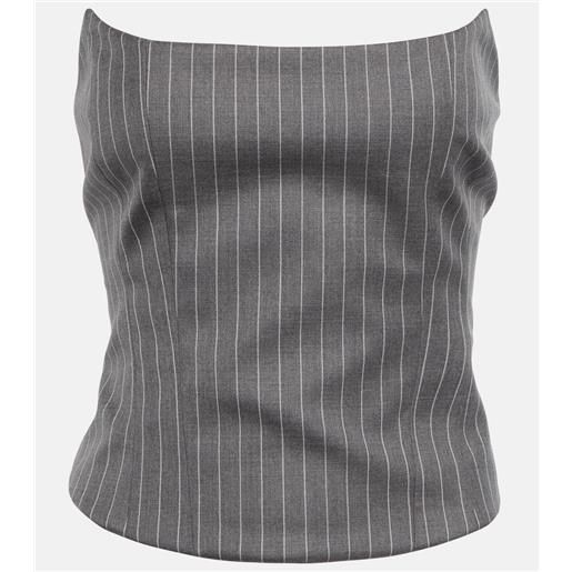 Magda Butrym bustier in lana