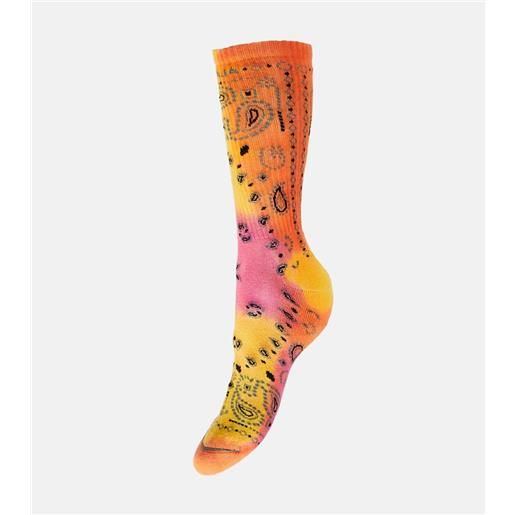 Alanui calze bandana in misto cotone