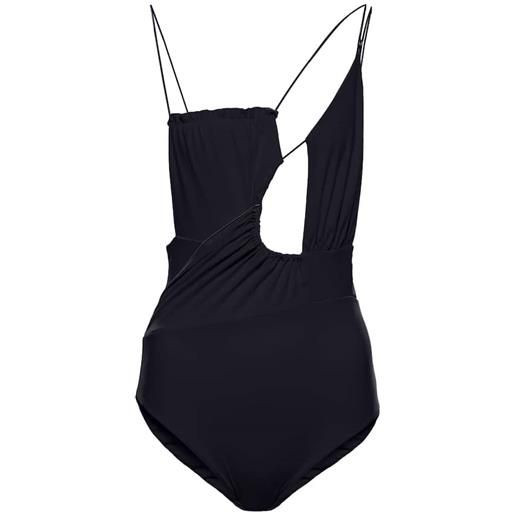 Nensi Dojaka costume intero con cut-out