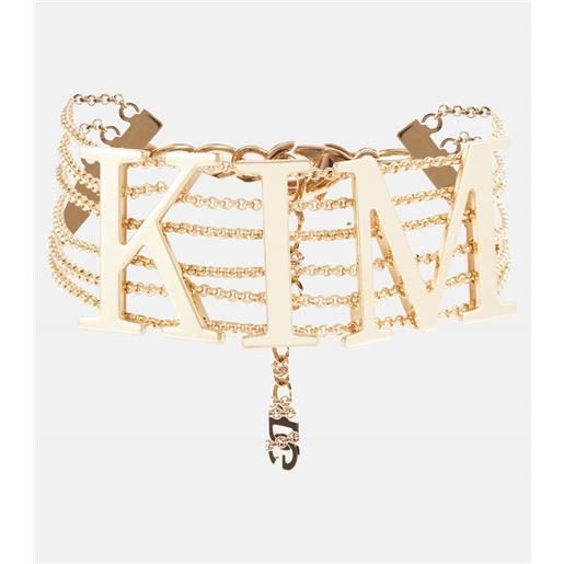 Dolce&Gabbana x kim - choker a catena con decorazioni