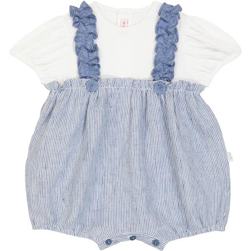 Il Gufo baby - pagliaccetto in cotone e lino