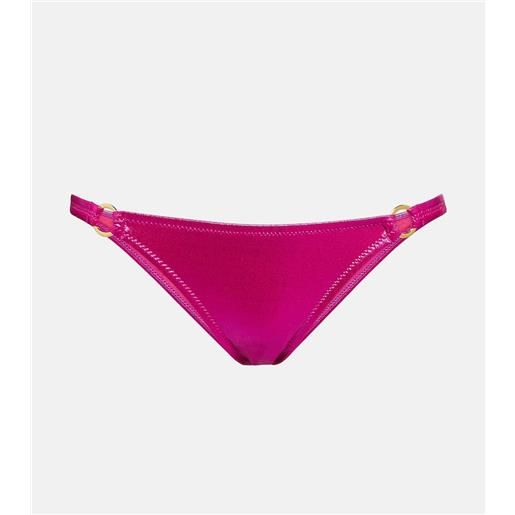 Melissa Odabash slip bikini bari metallizzato
