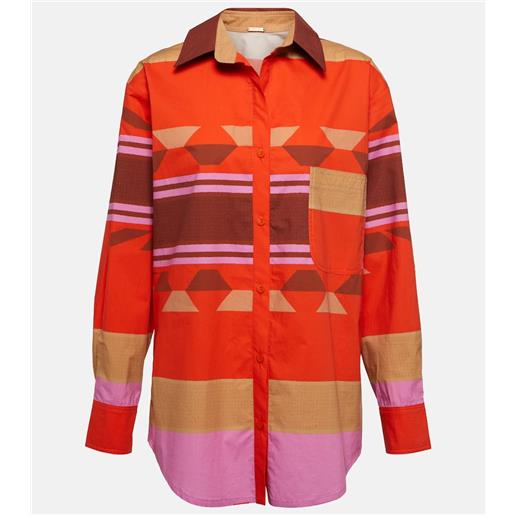 Johanna Ortiz camicia in cotone con ruches