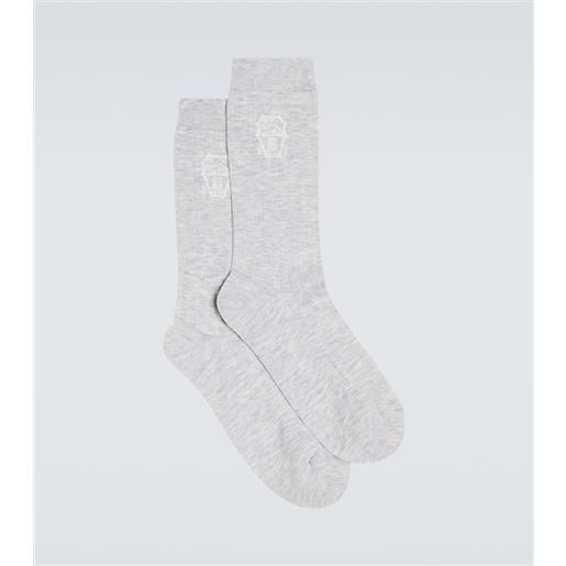 Brunello Cucinelli calze in cotone