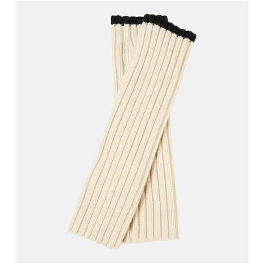 Toteme guanti in lana senza dita