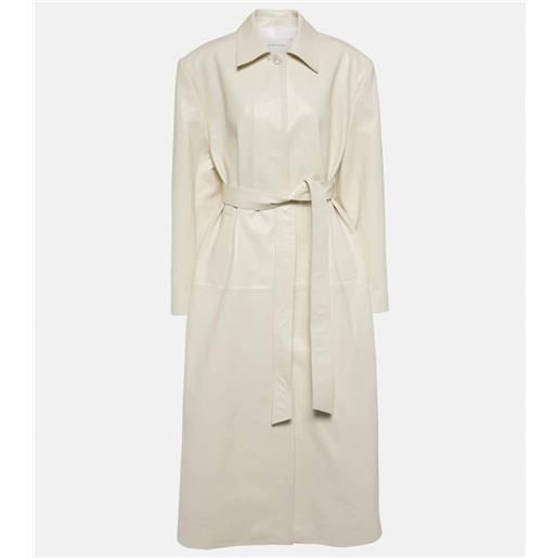 Magda Butrym cappotto monopetto in pelle