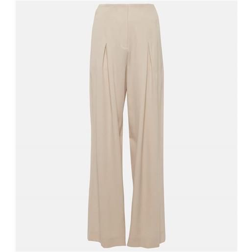 Fforme pantaloni a gamba larga faye in lana