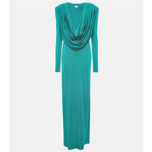 Magda Butrym abito lungo in jersey