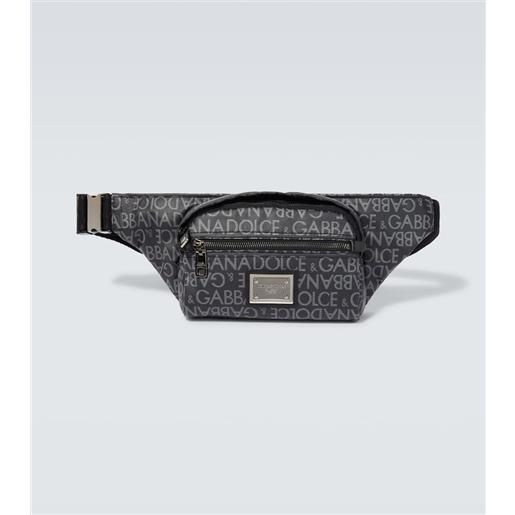 Dolce&Gabbana marsupio small in jacquard