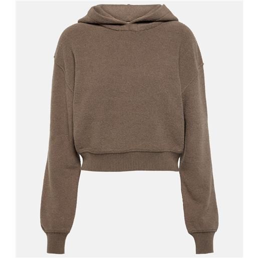 Loro Piana felpa cocooning in misto cashmere