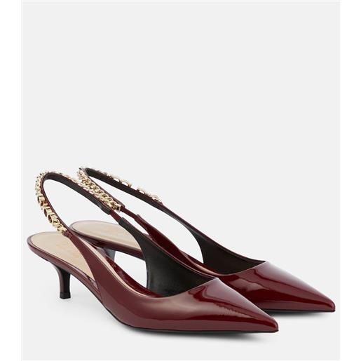 Gucci pumps slingback Gucci signoria in vernice