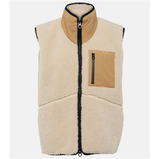 Loro Piana gilet in cashmere, seta e tessuto tecnico