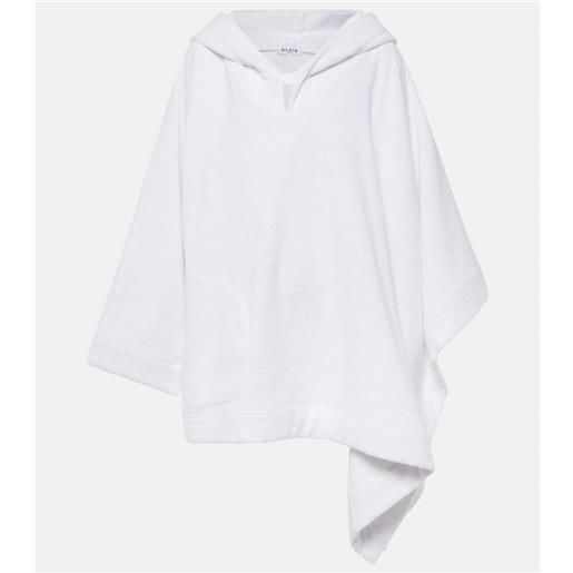 Alaia alaã¯a felpa cropped in cotone