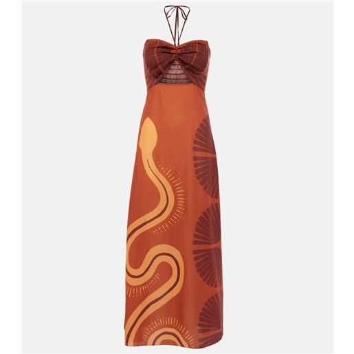 Johanna Ortiz abito lungo in cotone