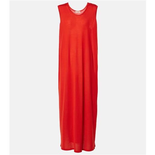 The Row abito lungo gianna in cashmere