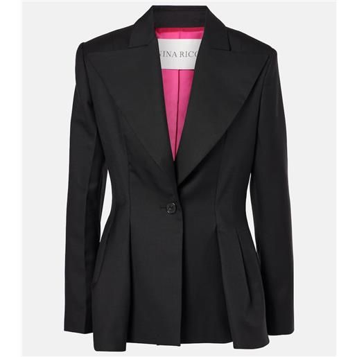 Nina Ricci blazer in gabardine di lana