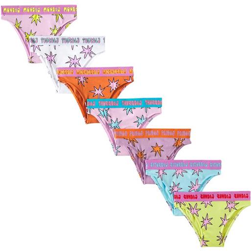 Stella McCartney Kids set di slip con stampa