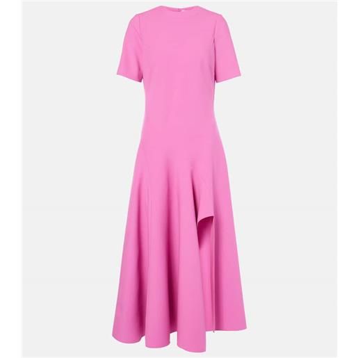 Oscar de la Renta abito midi in misto lana