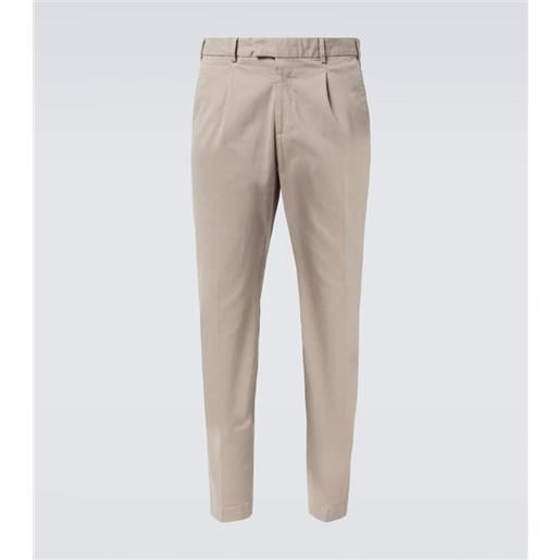 Thom Sweeney pantaloni regular in cotone