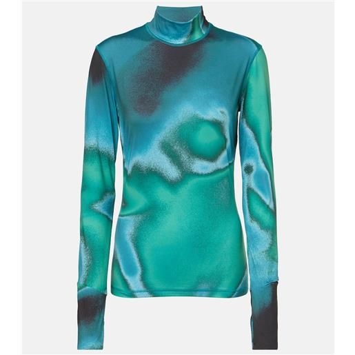 Aztech Mountain top da sci next to skin con stampa