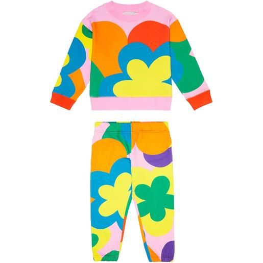 Stella McCartney Kids set di felpa e pantaloni sportivi