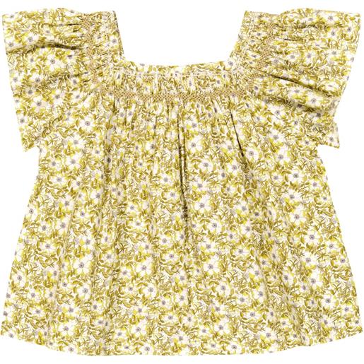 Bonpoint blusa carlie in cotone con stampa