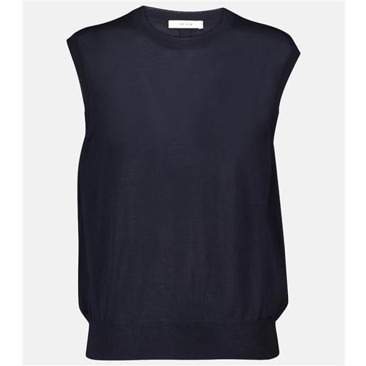 The Row gilet balham in cashmere