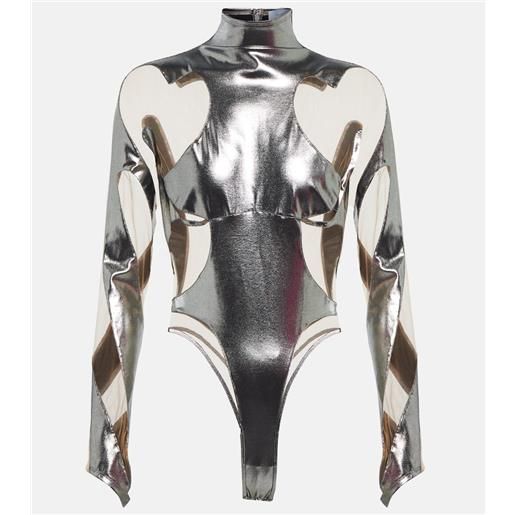 Mugler body rodeo con pannelli