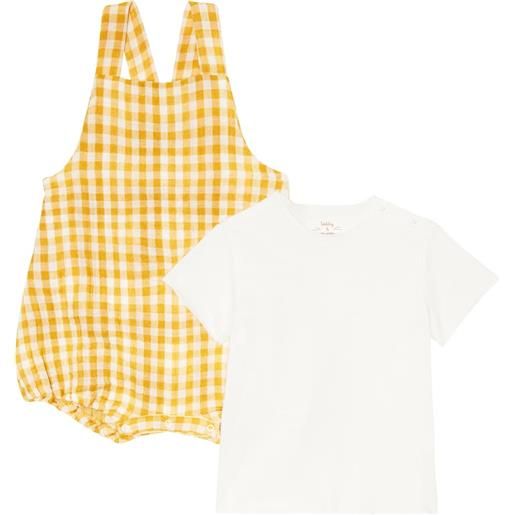 Il Gufo baby - t-shirt e tuta corta in cotone