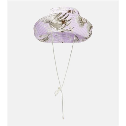 Erdem cappello da pescatore in canvas