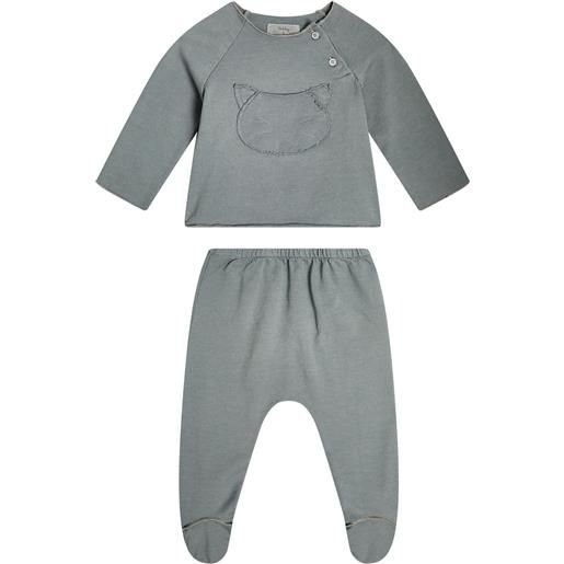 Il Gufo baby - camicia e pantaloni in cotone