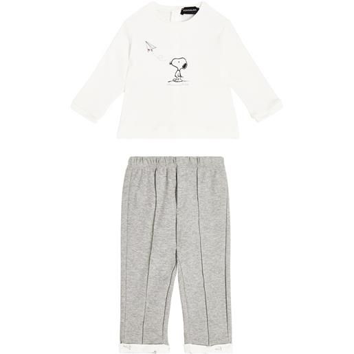 Monnalisa baby - top e pantaloni in cotone