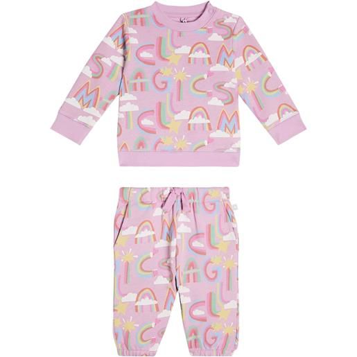Stella McCartney Kids baby - tuta in pile con stampa
