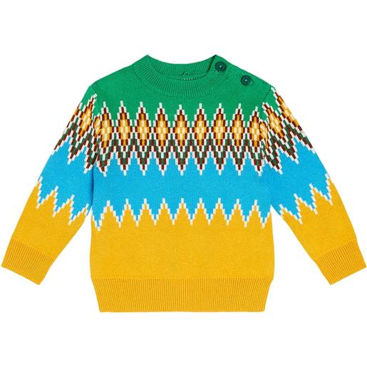Stella McCartney Kids pullover baby in misto cotone