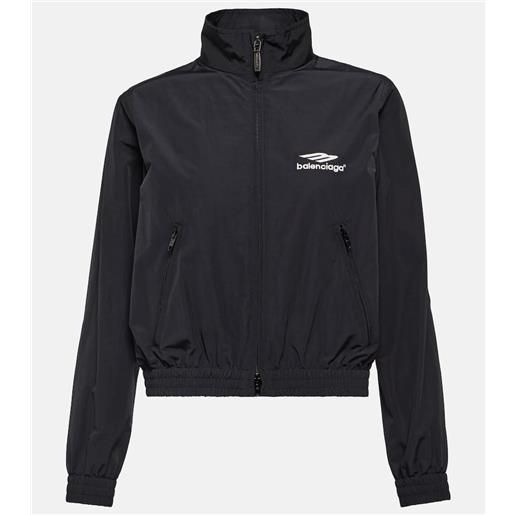 Balenciaga felpa 3b sports icon con zip