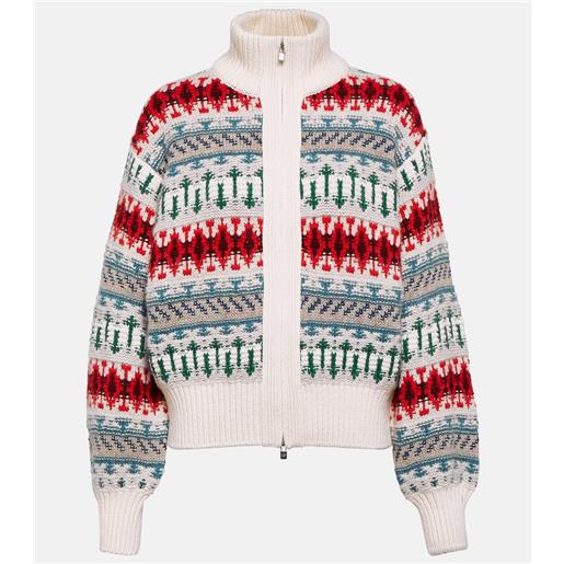 Loro Piana pullover in cashmere con zip