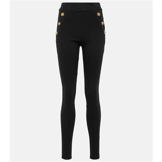 Balmain leggings in jersey