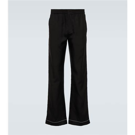 Prada pantaloni in seta