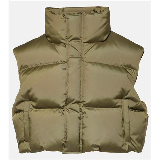 Wardrobe.NYC piumino cropped senza maniche