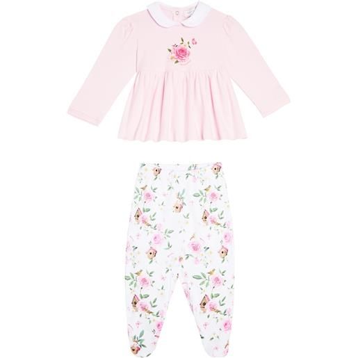 Monnalisa baby - top e pantaloni con stampa