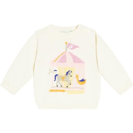 Bonpoint baby - pullover almire in cashmere e cotone