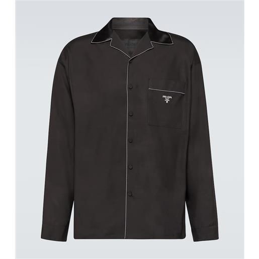 Prada camicia in seta