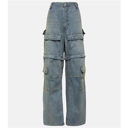Balenciaga jeans cargo a vita media