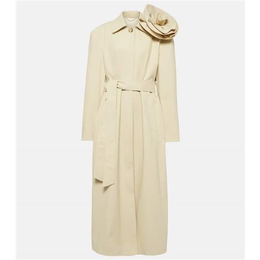 Magda Butrym trench in gabardine di cotone