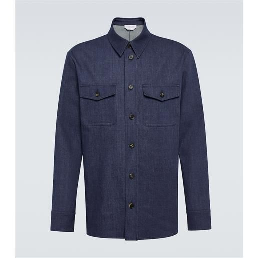 Gabriela Hearst giacca camicia everly di jeans